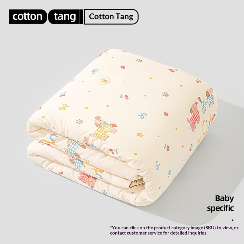 Summer Cooling Quilt Skin-Friendly Kindergarten Blanket Cute Dumi 120X150cm