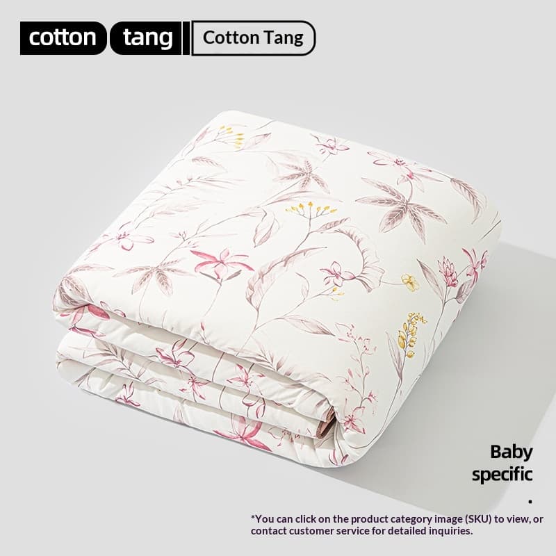 Summer Cooling Quilt Skin-Friendly Kindergarten Blanket Garden Dream 120X150cm